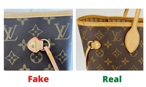 how to know if louis vuitton is real vs fake|louis vuitton neverfull copy.